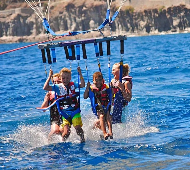 parascending para los peques